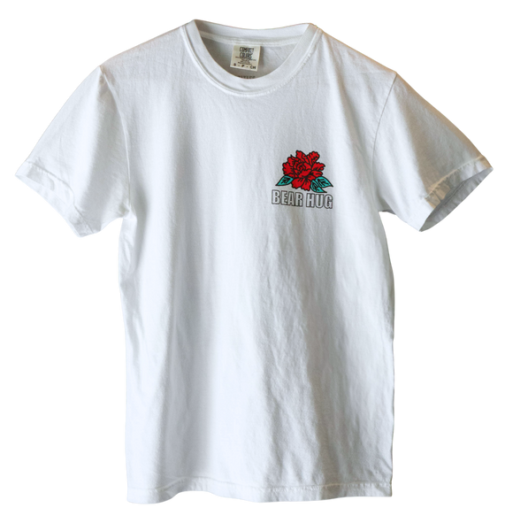 Bear Hug White Tee