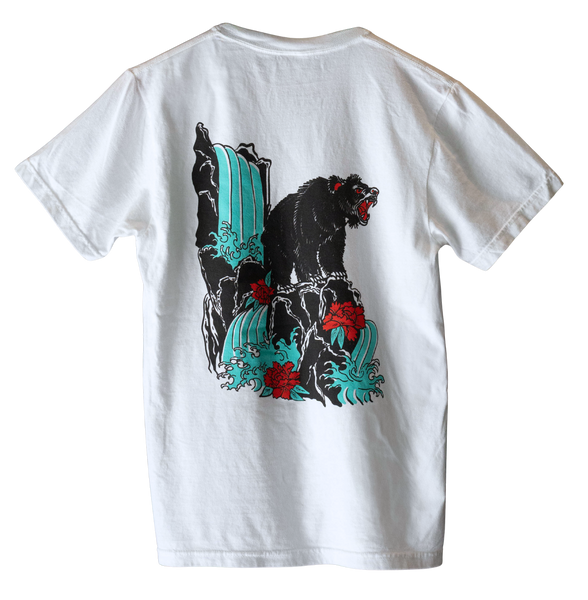 Bear Hug White Tee